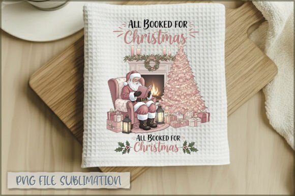 All Booked for Christmas Towel PNG Illustrations Review