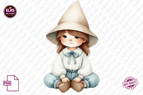 Christmas Boho Decor Clipart Sublimation for Illustrations