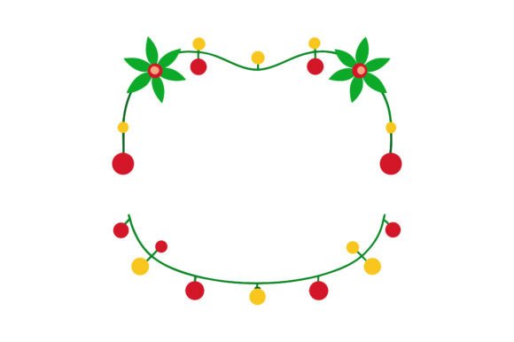 Christmas Garland Border Frame Clip Art: A Brand Designer’s Review