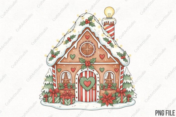 Cute Mini Christmas Houses PNG: A Publisher’s Review of Seasonal Illustrations