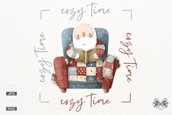 Grandpa Christmas Png Clipart: A Designer’s Review for Seasonal Illustrations