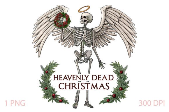 Heavenly Dead Christmas Sublimation PNG Review