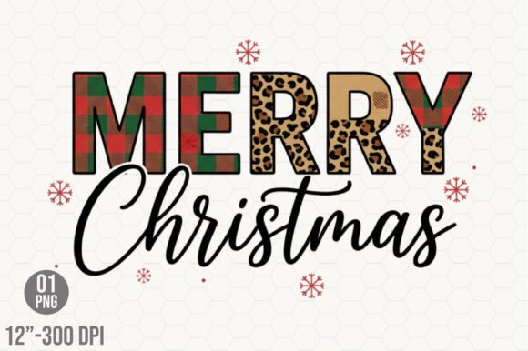 Leopard Print Merry Christmas Doodles: A Designer’s Review of Holiday Illustrations