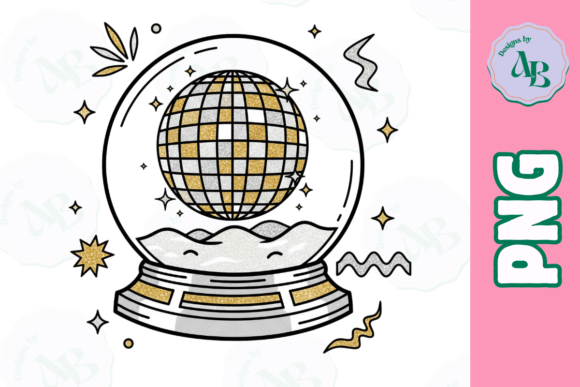 New Years Eve Christmas Snow Globe PNG: A Seller’s Review for Illustrations
