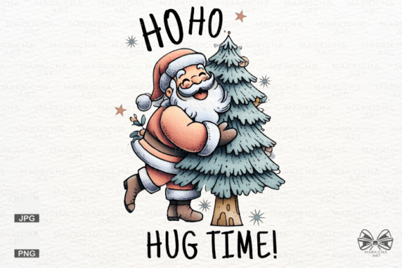 Santa with Christmas Tree Png: A Designer’s Review for Illustrations