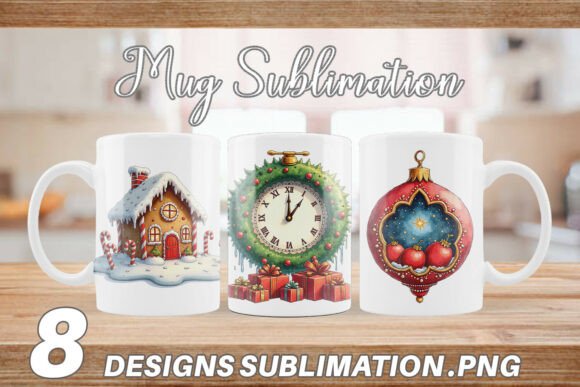 Surreal Christmas Dream Mug Wrap: A Review for Illustrations and Blog Graphics