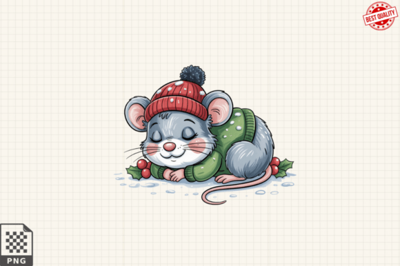 Watercolour Woodland Christmas Clipart